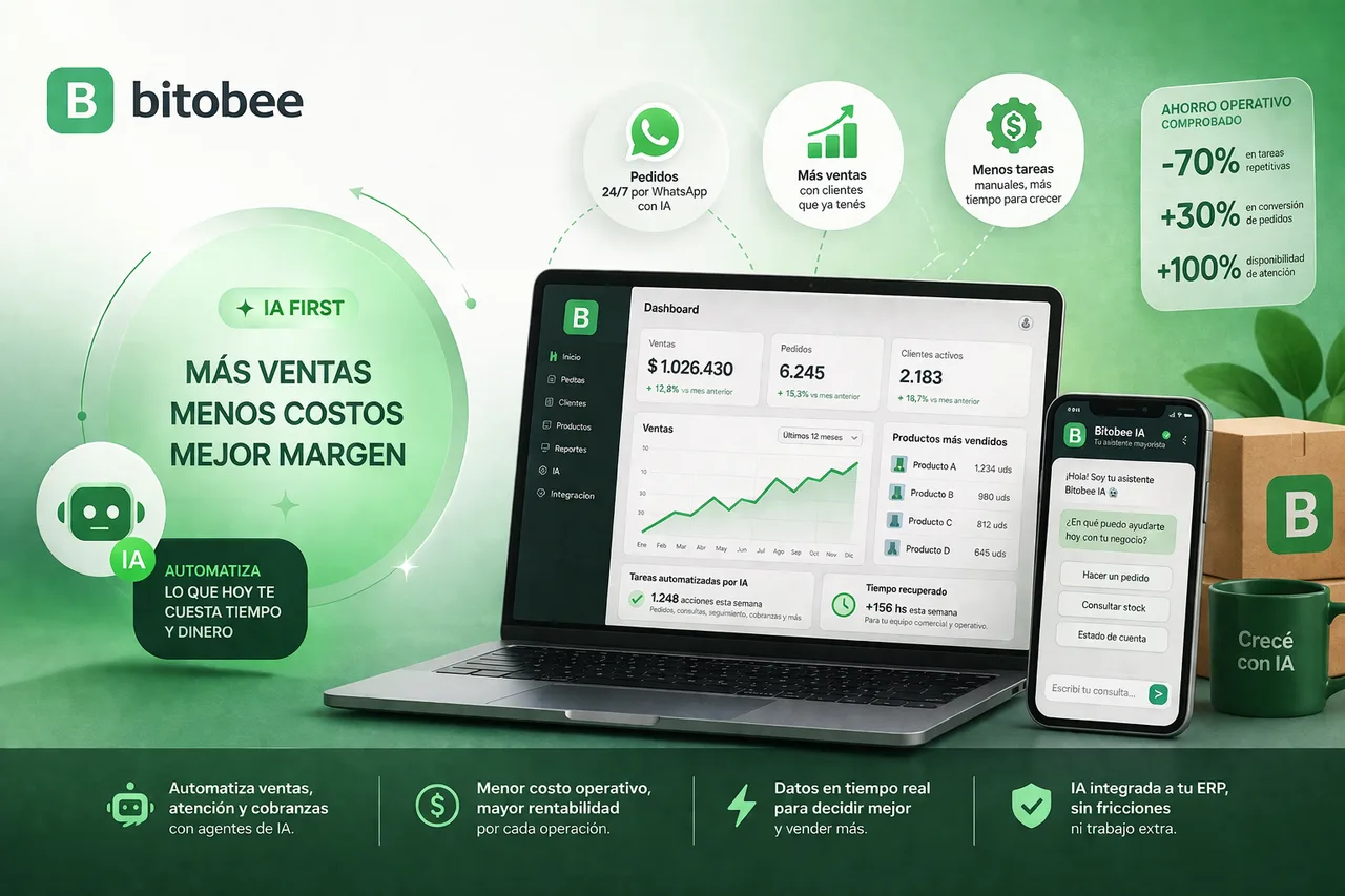 Plataforma ecommerce B2B con IA integrada para mayoristas